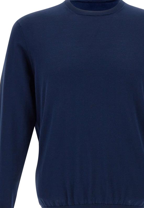 26SS 필리포 드 로렌티스 스웨터 GC1ML SI18R880 Blue - FILIPPO DE LAURENTIIS