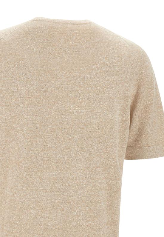 26SS 그랑싸쏘 반팔 티셔츠 57140 18637109 Beige - GRAN SASSO