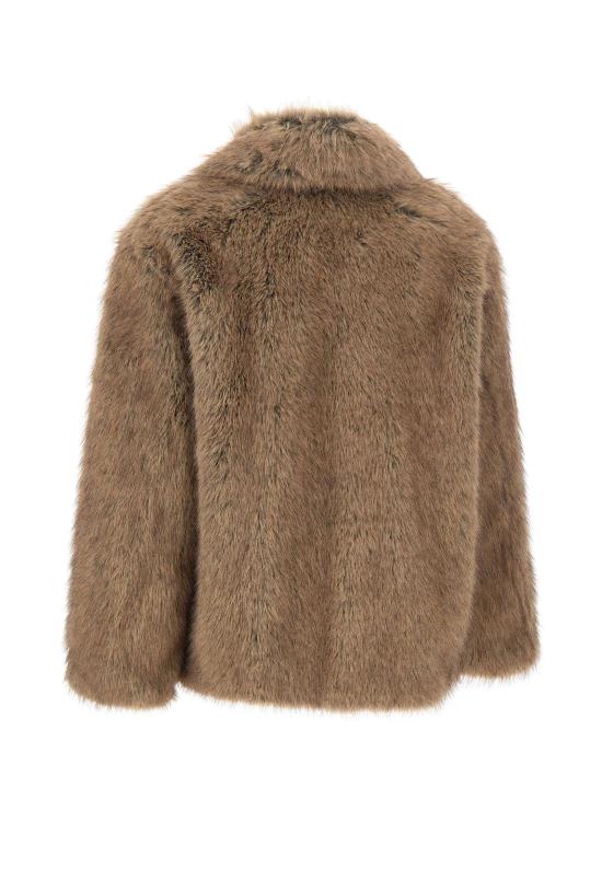 25FW 리우조 코트 MF5232E1095 M9873 Brown - LIU JO