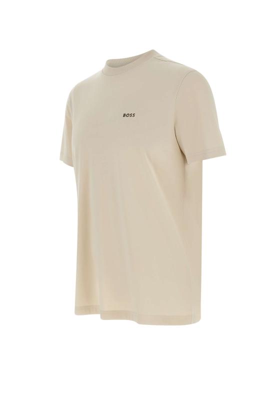 25FW 보스 반팔 티셔츠 50506373 131 Beige - BOSS