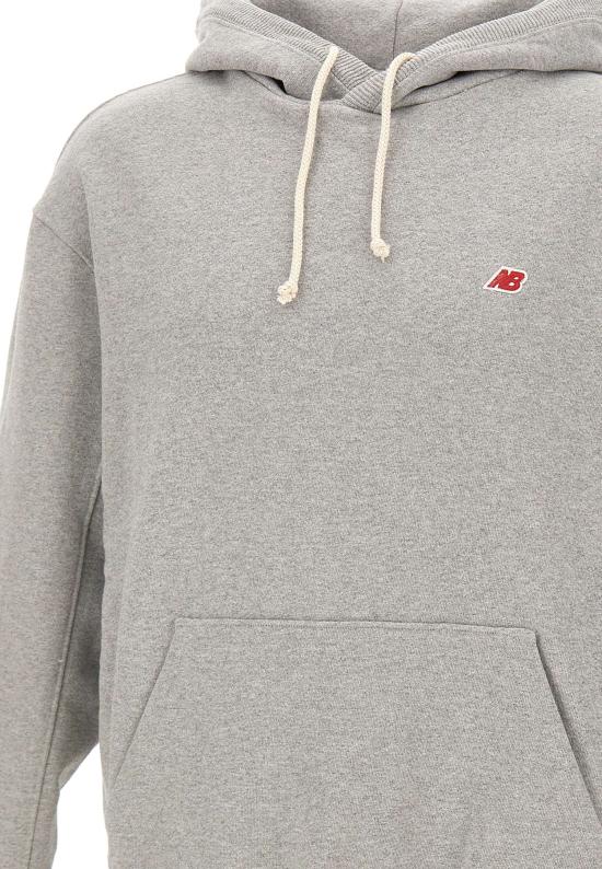 25FW 뉴발란스 긴팔 티셔츠 MT43546AG GREY Grey - NEW BALANCE