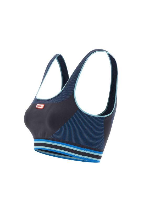 25FW 카사블랑카 민소매 티셔츠 WAW25ACT051 01 Blue - CASABLANCA