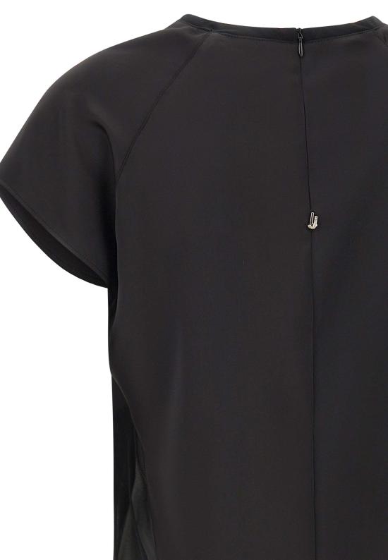 25FW 리우조 민소매 티셔츠 CF5287T2956 22222 Black - LIU JO