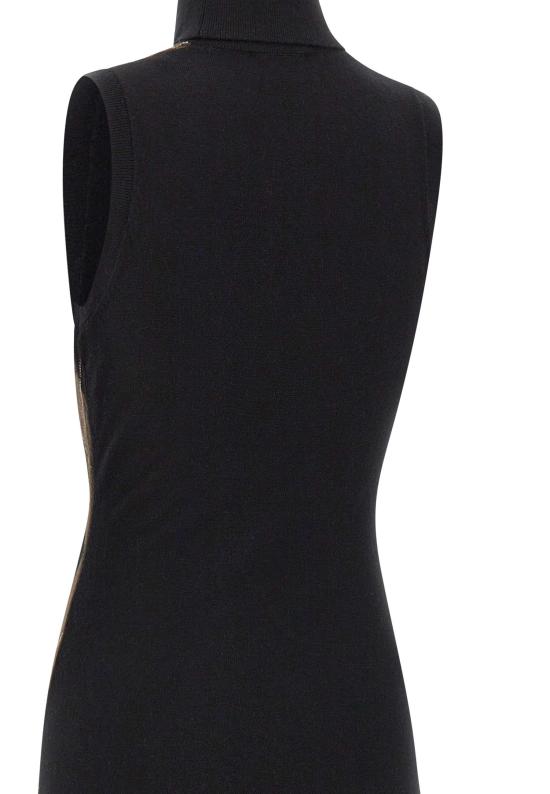 25FW 디젤 미디 원피스 A19695 0JLBB9XX Black - DIESEL