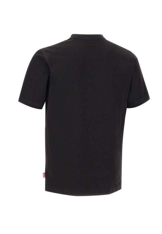 26SS 디젤 반팔 티셔츠 A19971 0QIAM9XX Black - DIESEL