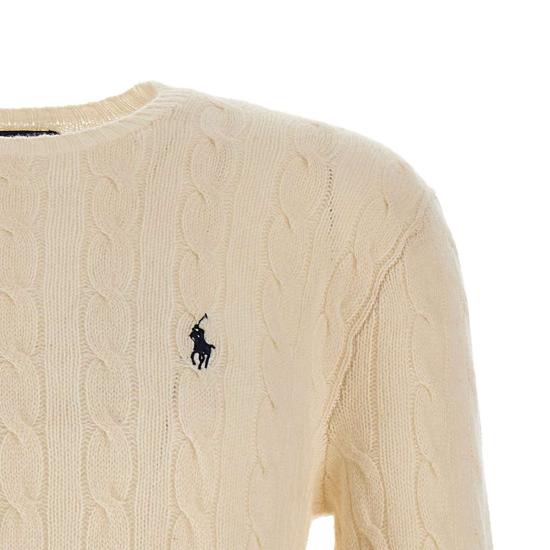 24FW 폴로 랄프로렌 스웨터 710876762 010 White - POLO RALPH LAUREN
