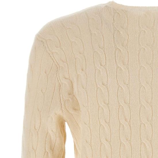 24FW 폴로 랄프로렌 스웨터 710876762 010 White - POLO RALPH LAUREN