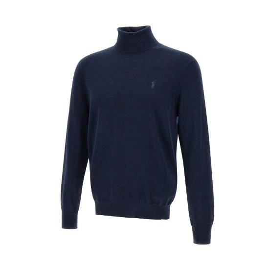 24FW 폴로 랄프로렌 스웨터 710946145 001 Blue - POLO RALPH LAUREN