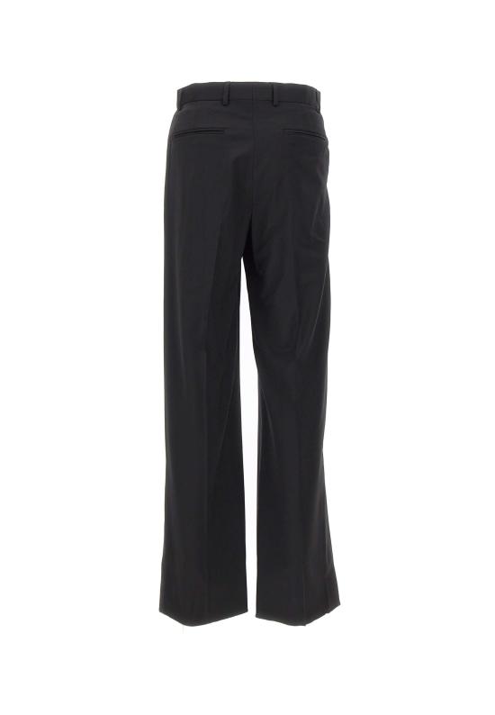 25FW 엠포리오 아르마니 스트레이트 팬츠 EM000595 TE17047UC001 Black - EMPORIO ARMANI