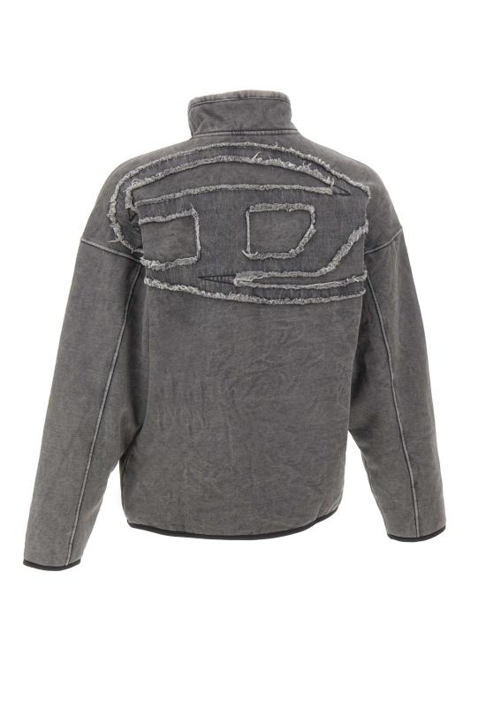 25FW 디젤 긴팔 티셔츠 A19407 0AJFN02A Grey - DIESEL