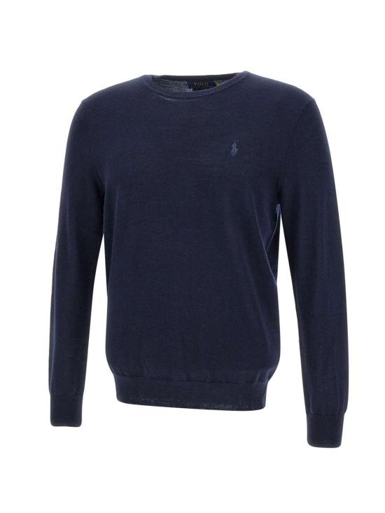 24FW 폴로 랄프로렌 스웨터 710946143 001 Blue - POLO RALPH LAUREN