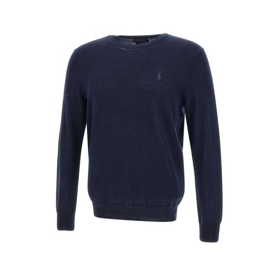 24FW 폴로 랄프로렌 스웨터 710946143 001 Blue - POLO RALPH LAUREN