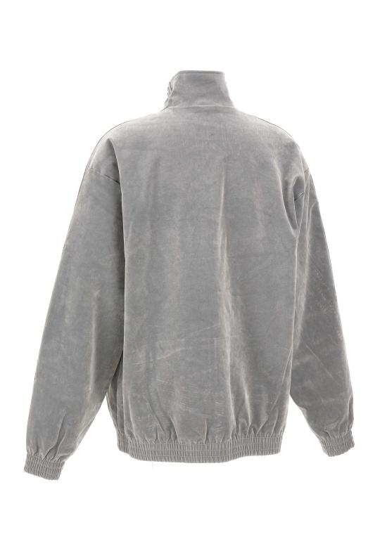 25FW 아디다스 브러쉬드 트윌 오버사이즈 파이어버드 트랙탑 JW7330 GREY Grey - ADIDAS