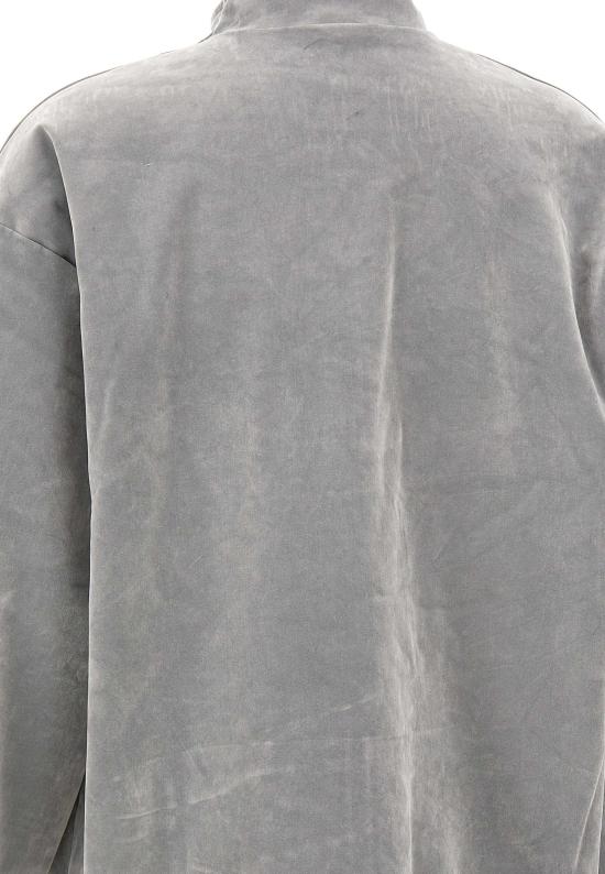 25FW 아디다스 브러쉬드 트윌 오버사이즈 파이어버드 트랙탑 JW7330 GREY Grey - ADIDAS