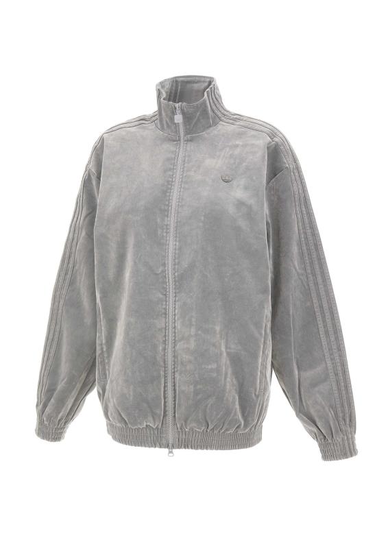 25FW 아디다스 브러쉬드 트윌 오버사이즈 파이어버드 트랙탑 JW7330 GREY Grey