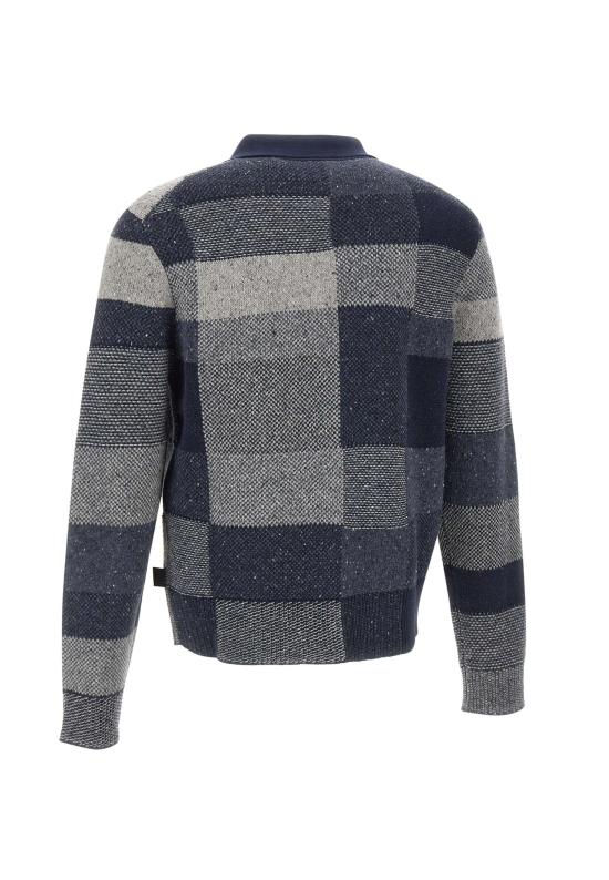 25FW 폴 스미스 집업 니트 M2R508ZT22521 49 Blue - PAUL SMITH