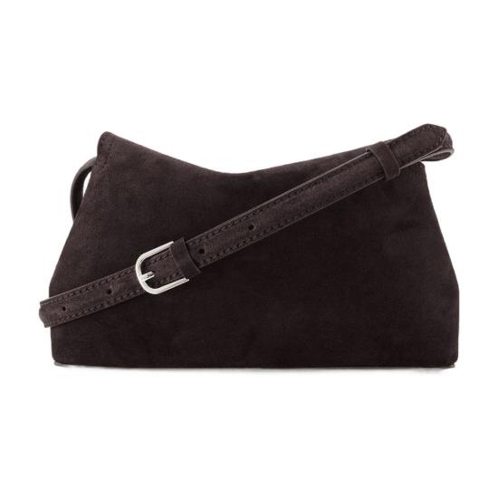 26FW 토템 T락 스웨이드 클러치 234 WAL944 LE0004 040 brown - TOTEME