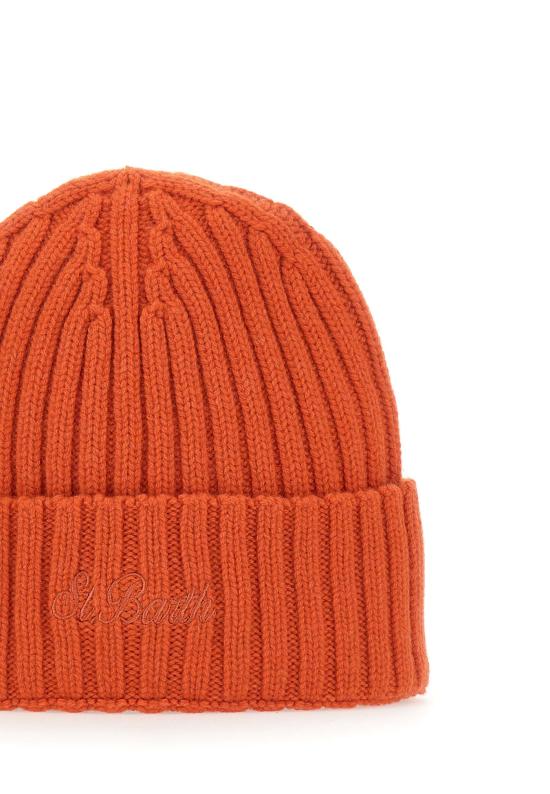 25FW 세인트바쓰 비니 WENG027 00039I81 Orange - MC2 SAINT BARTH