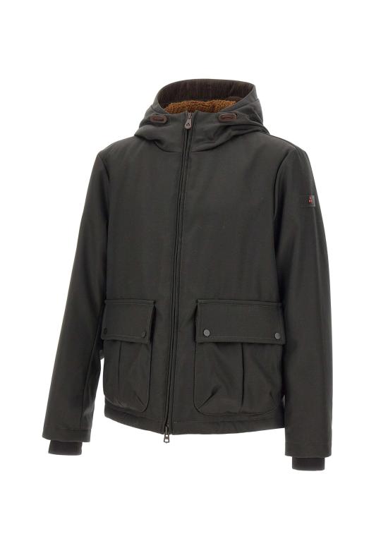 25FW 페트레이 더걸 SRP 에코퍼 코듀라 재킷 탈부착 인조 퍼 후드 PEU5601 01152002669 Green