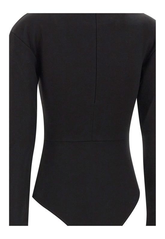 25FW MM6 메종마르지엘라 바디수트 티셔츠 S62NA0083 M20151900 Black - MM6 MAISON MARGIELA