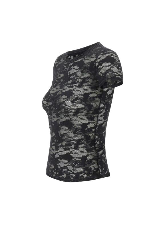 26SS 디젤 반팔 티셔츠 A18315 0DRAK900 Black - DIESEL