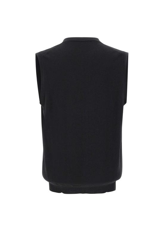 25FW 그랑싸쏘 니트 베스트 56170 14252099 Black - GRAN SASSO