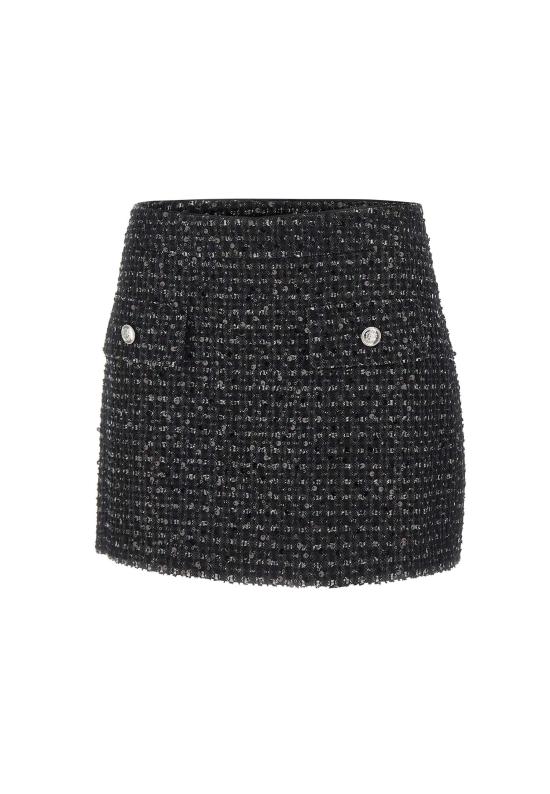 25FW 리우조 미디 스커트 UF5146D0267 22222 Black