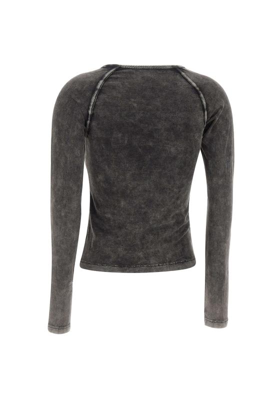 25FW 디젤 스웨터 A17544 0SHAN900A Black - DIESEL