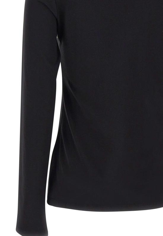 25FW 리우조 반팔 티셔츠 MF5464JS923 P9162 Black - LIU JO