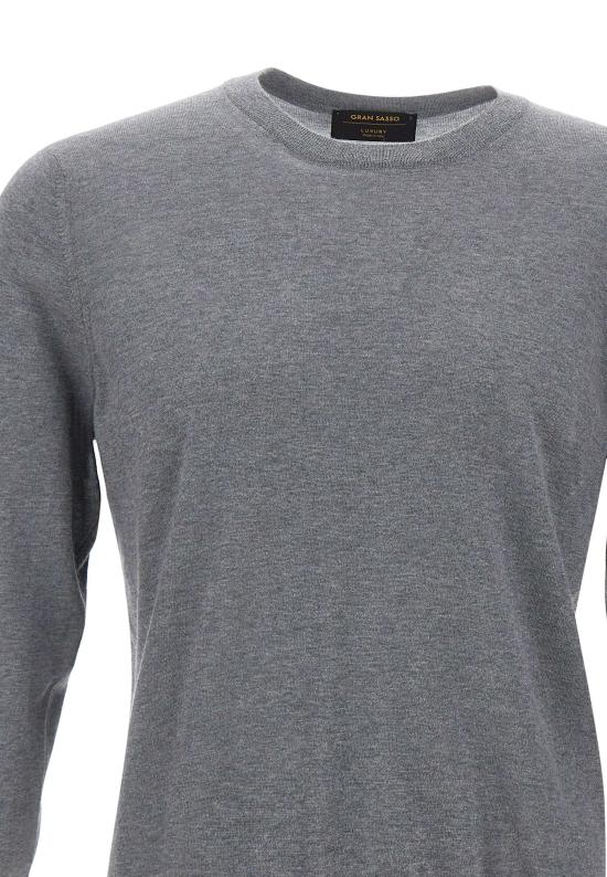 25FW 그랑싸쏘 스웨터 45167 32290077 Grey - GRAN SASSO