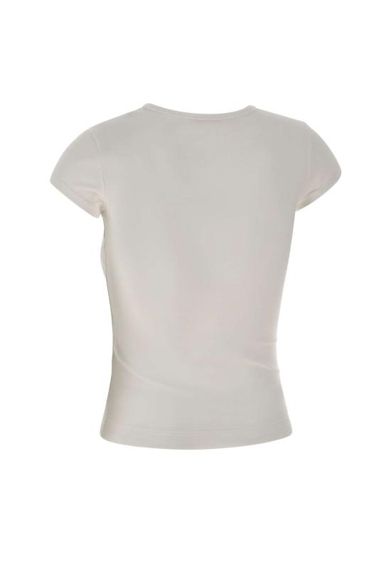 26SS 디젤 반팔 티셔츠 A19912 0AFAA100 White - DIESEL