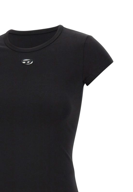 26SS 디젤 반팔 티셔츠 A19912 0AFAA9XX Black - DIESEL