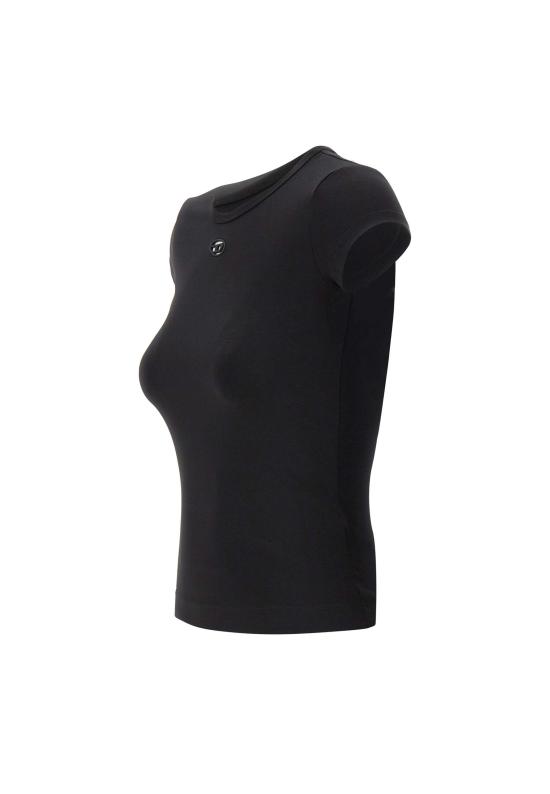 26SS 디젤 반팔 티셔츠 A19912 0AFAA9XX Black - DIESEL