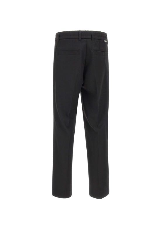 25FW 파올로페코라 스트레이트 팬츠 B0413089 9000 BLACK - PAOLO PECORA