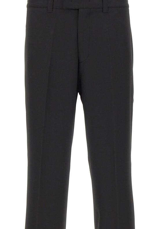25FW 파올로페코라 스트레이트 팬츠 B0413089 9000 BLACK - PAOLO PECORA
