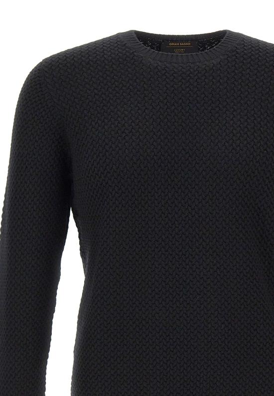 25FW 그랑싸쏘 스웨터 57135 14280099 Blue - GRAN SASSO