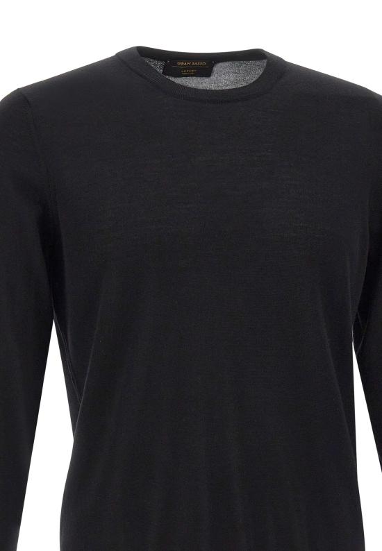 25FW 그랑싸쏘 스웨터 45167 32290091 Black - GRAN SASSO