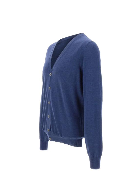 25FW 그랑싸쏘 가디건 58185 14296589 Blue - GRAN SASSO