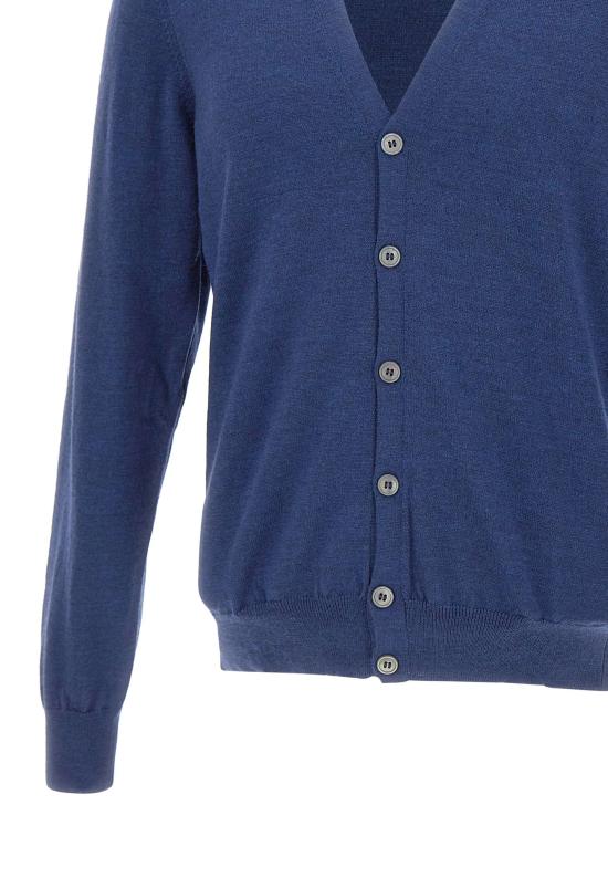 25FW 그랑싸쏘 가디건 58185 14296589 Blue - GRAN SASSO