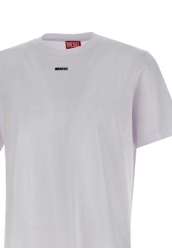 26SS 디젤 반팔 티셔츠 A21654 0NIAX100 White - DIESEL