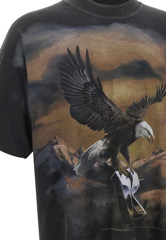 26SS 리프레젠트 반팔 티셔츠 MLM100761 04 Black - REPRESENT