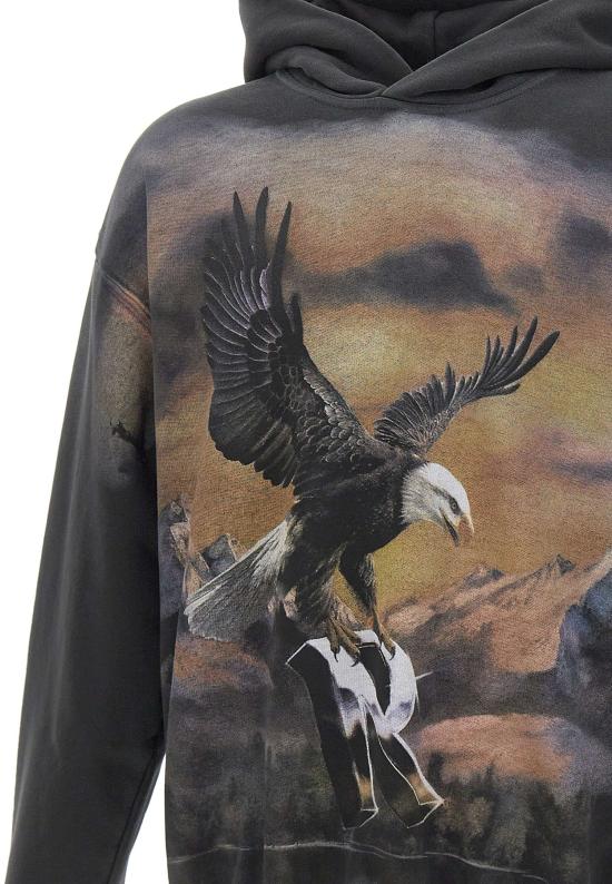 26SS 리프레젠트 긴팔 티셔츠 MLM100762 04 Black - REPRESENT