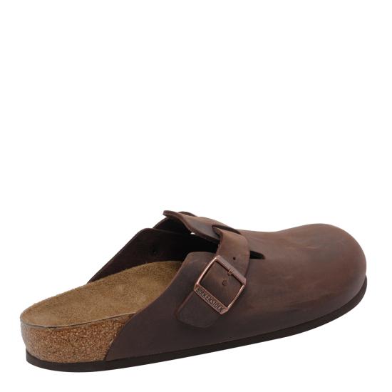 26SS 버켄스탁 보스턴 오일드 레더 클로그 860133 HABANA Brown - BIRKENSTOCK