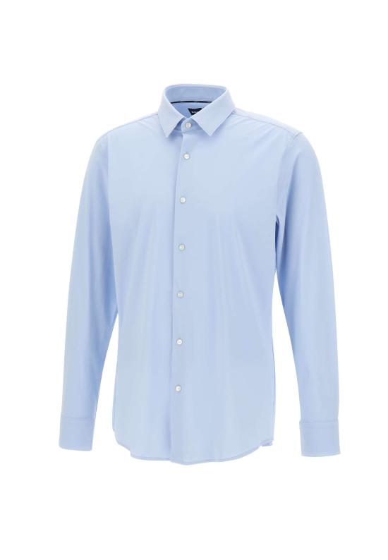 25FW 보스 긴팔 셔츠 50503554 450 Blue