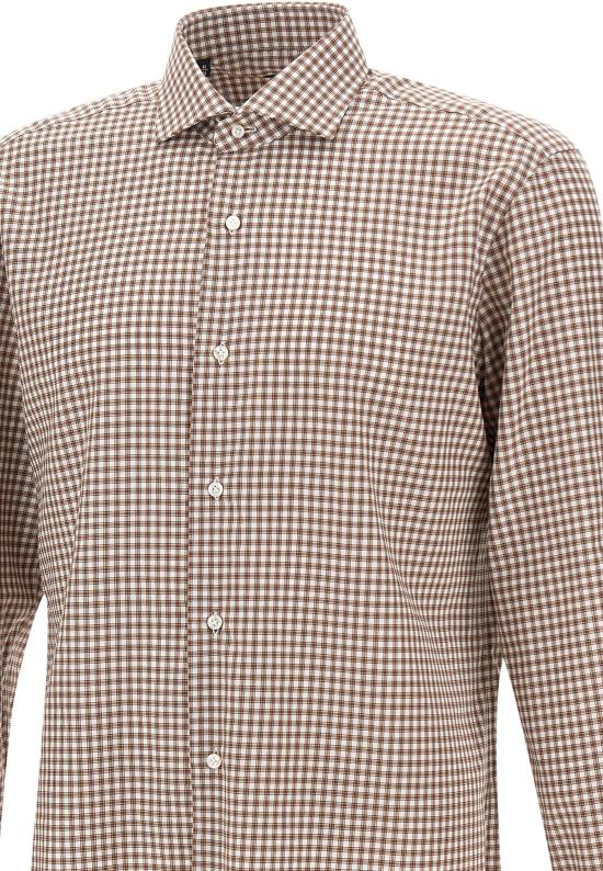 25FW 발바 긴팔 셔츠 I1U02P0150018U 0002 Brown - BARBA