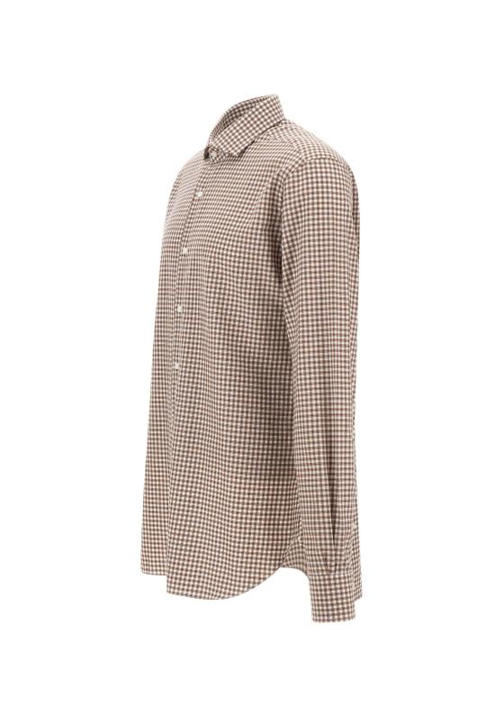 25FW 발바 긴팔 셔츠 I1U02P0150018U 0002 Brown - BARBA