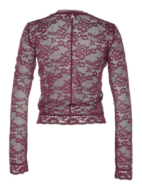 25FW 파트리지아페페 반팔 티셔츠 8M1738J301M536 Dark Red - PATRIZIA PEPE