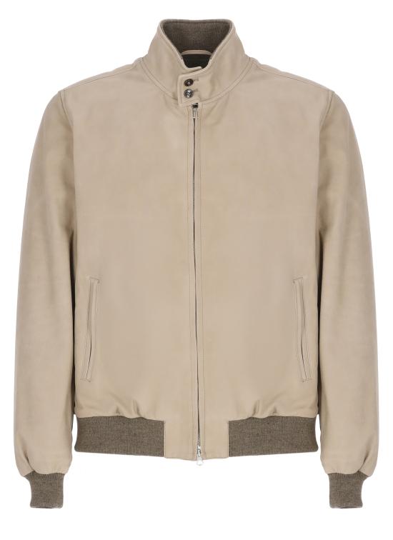 25FW H.C.R. 가죽 자켓 3731P NABUKMALTO Beige