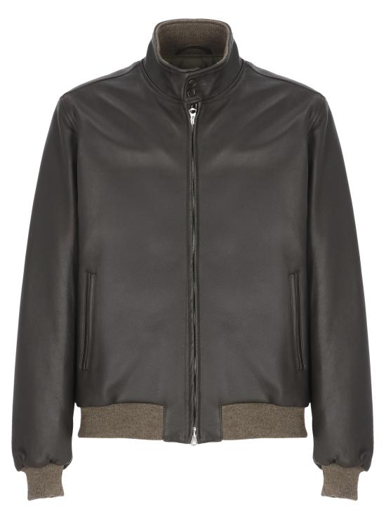 25FW H.C.R. 가죽 자켓 3731P KANSAST MORO Brown