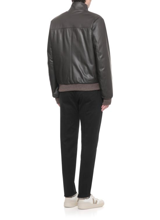 25FW H.C.R. 가죽 자켓 3731P NUDOT MORO Brown - OTHER BRANDS